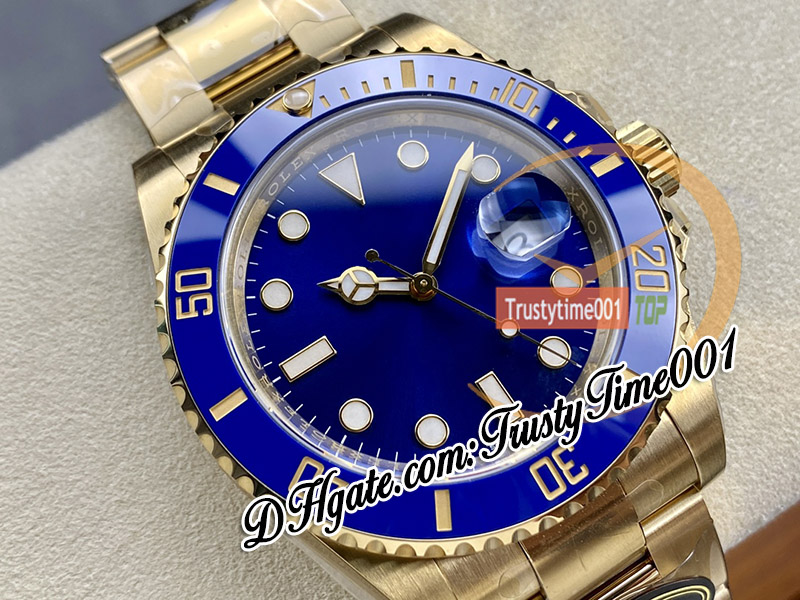 41 mm 126618 VR3235 Automatik-Herrenuhr Clean CF Gelbgold-Keramiklünette Schwarzes Zifferblatt 904L SS-Stahlarmband Super Edition Trustytime001 Armbanduhren Starbucks