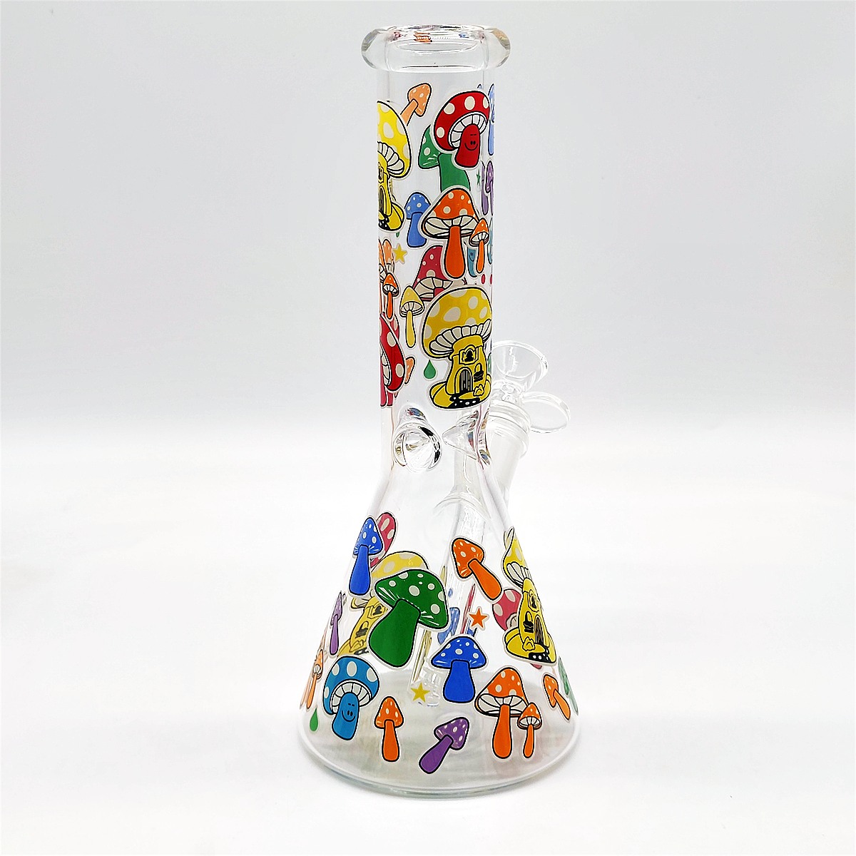 10-Zoll-Glasbecher-Bongs, vielfältiges Design, berauschende Bong, Wasserpfeife, Traingle, Bohrinseln, Bubbler, Wasserpfeife, Bong, Tabakrauchen, Rauchpfeifen, Bongs, Flaschen, Dab-Rig, 14-mm-Schüssel