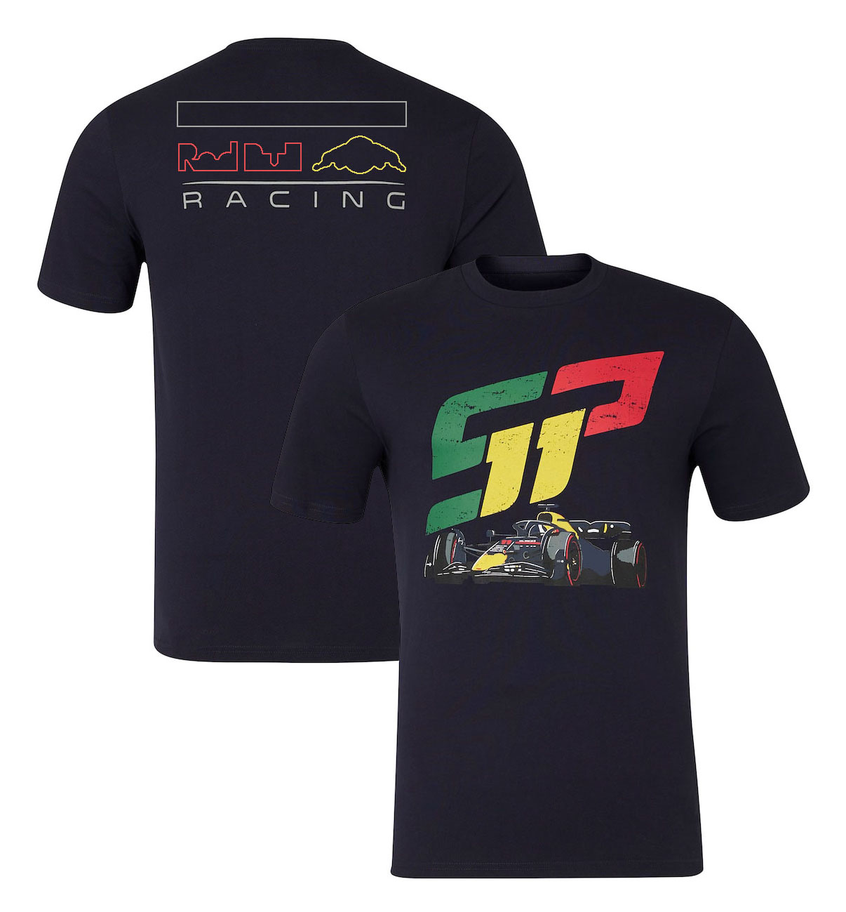 2024 F1 Team Racing Driver T-shirt Unisexe Formule 1 T-shirt de voiture de course Fans Vintage T-shirt surdimensionné Été Hommes Femmes Polos Tops