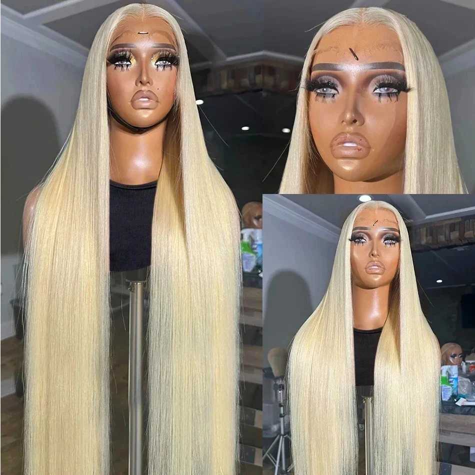 Synthetische Perücken Cosdelu 250 Dichte 613 Honigblond 30 Zoll gerade 4x4 13x6 HD Lace Front Perücken Echthaar Glueless 13x4 Lace Frontal Perücke 240329