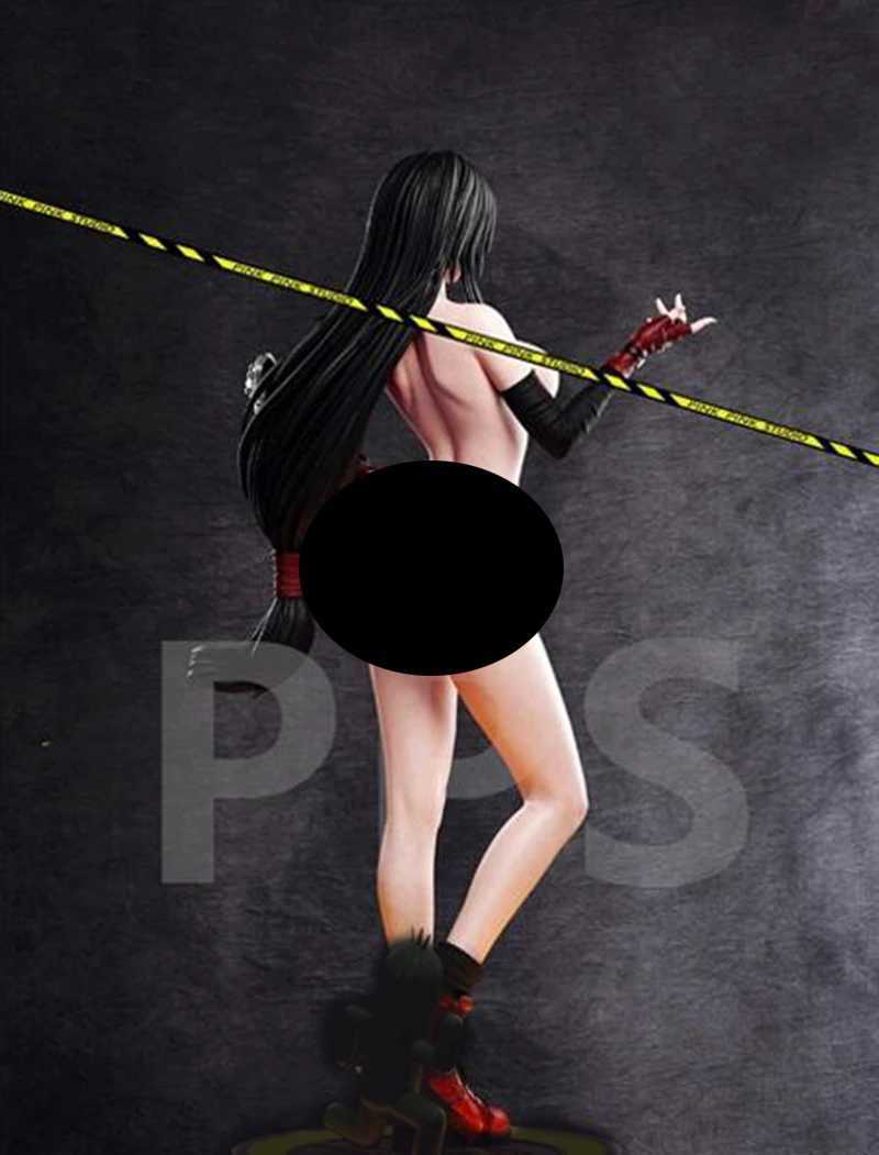 Anime Manga Zestaw Figurek Zestaw Ywicy FFVII RE TIFA LOCKHART Di Fa 1/4 bez podstawy niepomalowany zestaw ywicy garaowej Model GK 240319