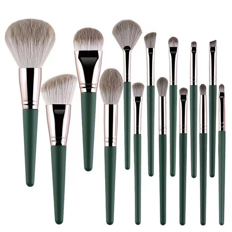 Manufacturers wholesale of makeup brushes, soft hair powder brush, foundation make-up brush, eye shadow brush, beauty tools