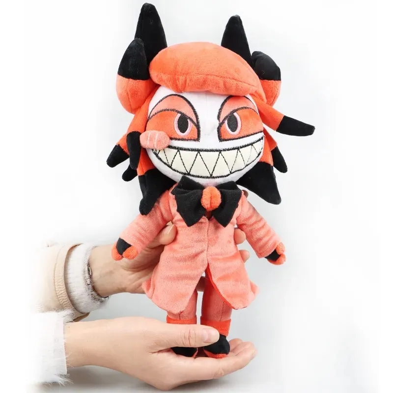 Горячий трансграничный новый продукт 2024 года: Hazbin Hotel Hell Inn Alastor Doll Anime Окружающие плюшевые игрушки на складе