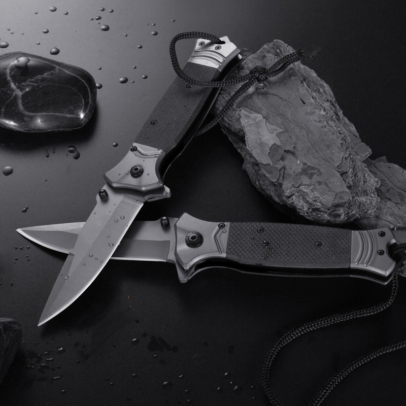 Outdoor Tactics Folding Knife Survival Self-defense Camping Hunting Survival Pocket Saber EDC Tool