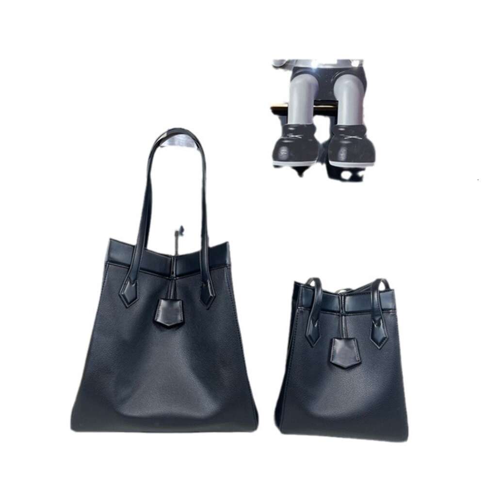 Top designer premium casual portátil bolsa de ombro novo origami dobrável balde de água uma dupla finalidade variável sacola