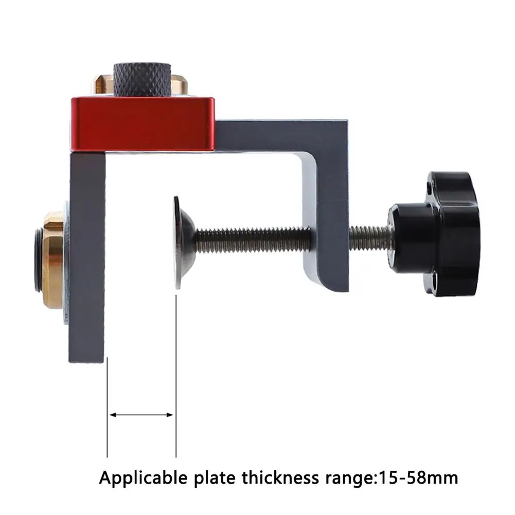 Joiners 10st 3 i 1 träbearbetningshål borrpunch positioner guide locator jig snickeri system kit aluminium legering trä fungerande diy verktyg