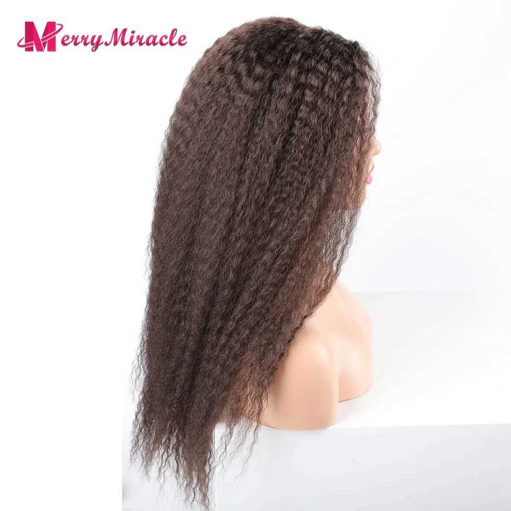 Synthetische pruiken Lang Kinky Krullend Ombre Kleur Synthetische pruiken voor zwarte vrouwen Zwart Blond Gember Wit haar Afro Kinky Krullend Pruiken van synthetisch haar 240328 240327