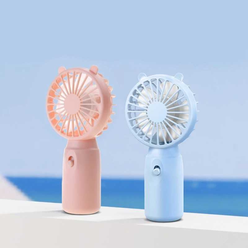 Electric Fans Handheld Mini Fan Summer Portable Fan AA Pocket Fans 240319