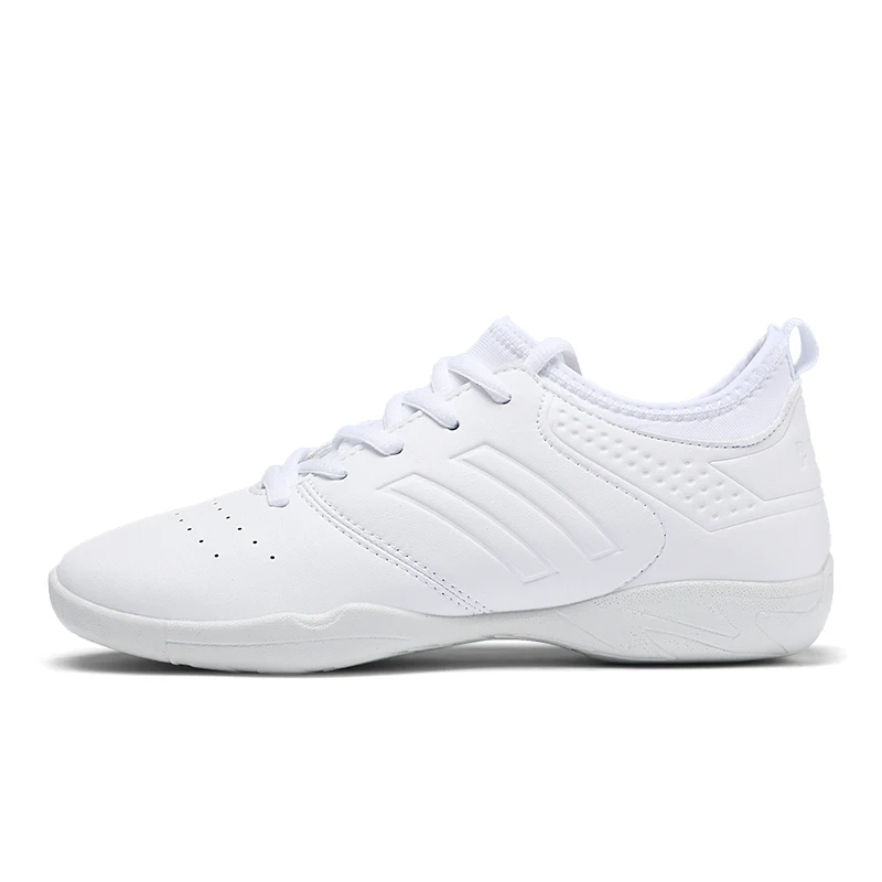 Boots Lightweight White Soft Athletics Dance Chaussures Femmes confortables Gym Aérobic Sneakers Girls Fedies Training Cheerleading Chaussures