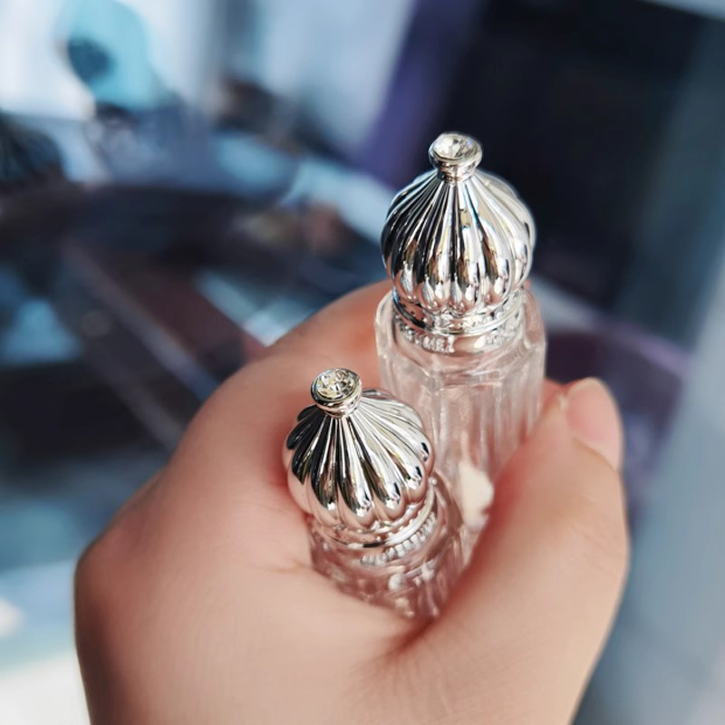 3 ml 6 ml Clear Glass Roll-On Bottle Mini Empt