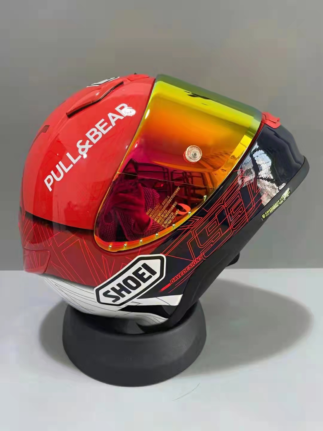 Full Face Shoei Z7 Marquez 6 Motorradhelm Antibeschlagvisier Mann Reiten Auto Motocross Racing Motorradhelm