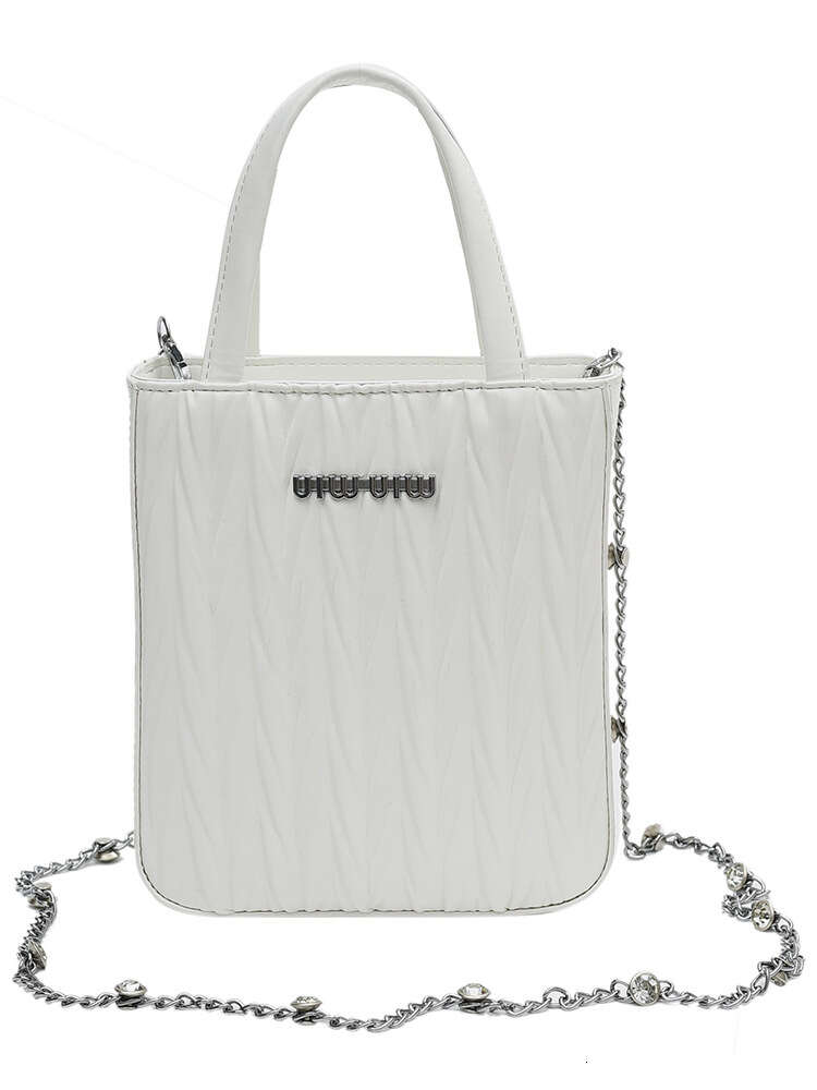 Grensoverschrijdende groothandel modemerk designer handtassen Tote Deze populaire kleine tas voor dames in de nieuwe zomer Veelzijdige ketting Crossbody Modieuze emmer