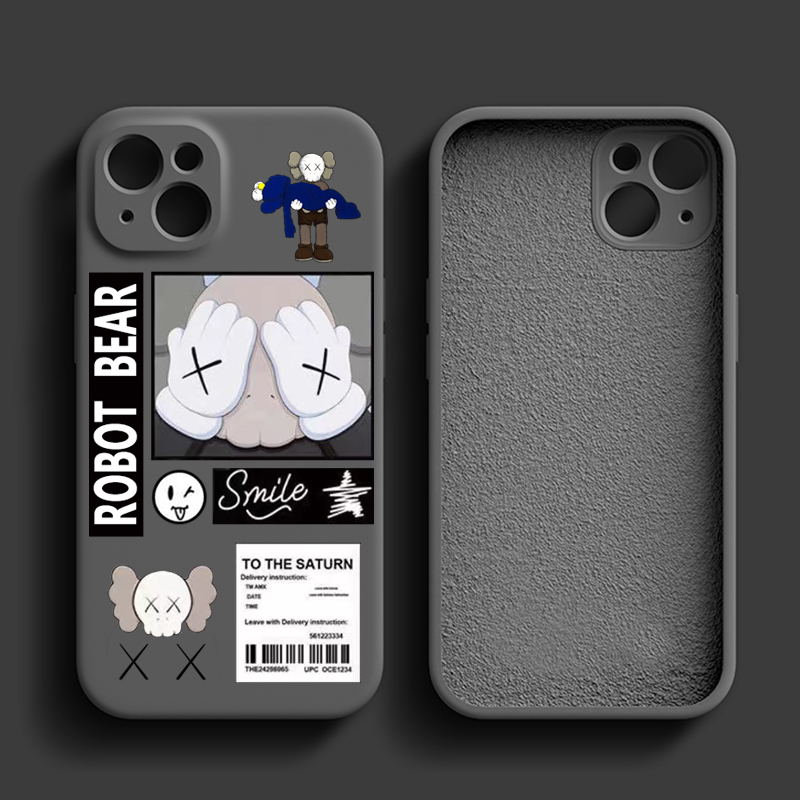 Capa de telefone pop bear para iphone 15 14 13 pro 12 11 pro xs x xr max 8 7 se capas de silicone fortes capa traseira macia