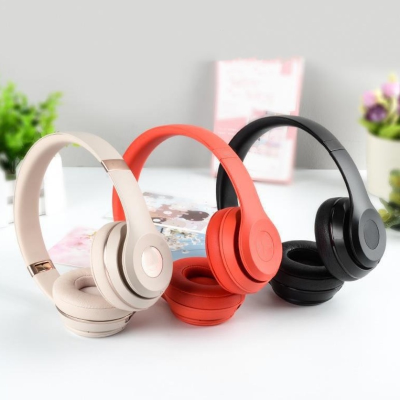 Cuffie wireless ST3.0, cuffie stereo bluetooth, auricolari pieghevoli, cuffie esercizi con cancellazione del rumore, animazione che mostra Dropshipping