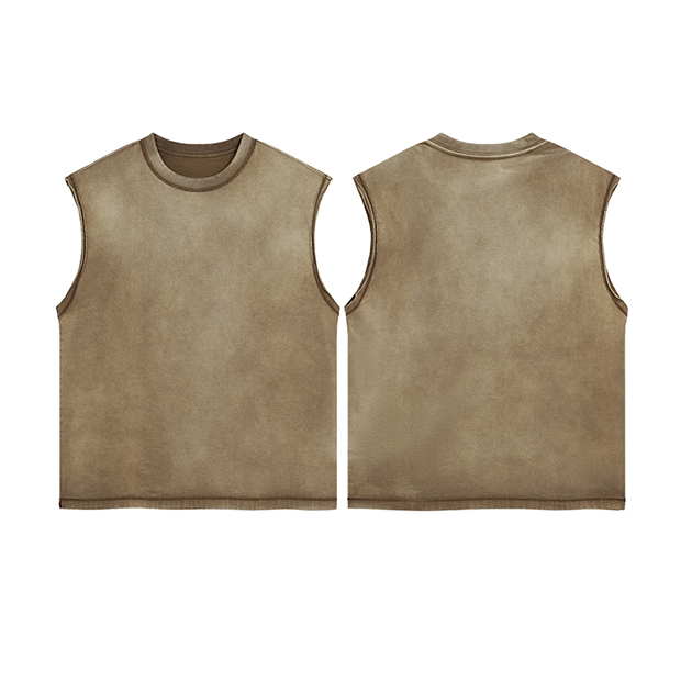 Loose Tee Men Women 2024 T-shirt Vintage Tops Vest Tank