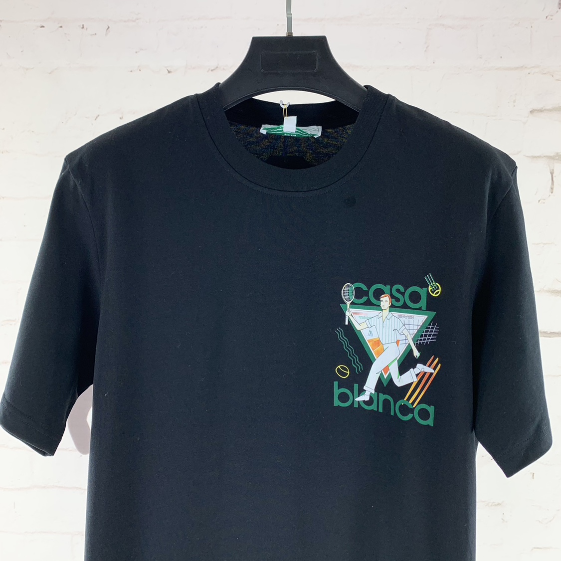Zwart Wit T-shirt Heren Dames Hoge kwaliteit Tee Hip Hop T-shirts met korte mouwen en print