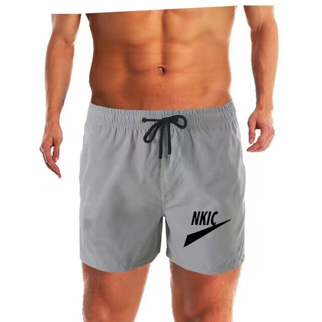 Mode Heren Fitness Strand Zomer Gym Oefening Kleding Mannen en Vrouwen Ademende Sportkleding Merk Blauwe Joggingshorts