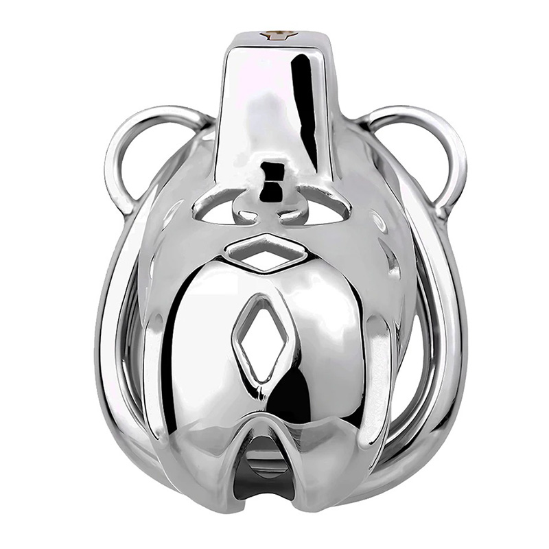 Cage en acier inoxydable SM Ceinture de bondage Sangle Cage de chasteté portable avec dilatateur d'urètre Ceinture de chasteté anti-arrêt pour hommes Fétiche Gay Dispositif de chasteté masculine