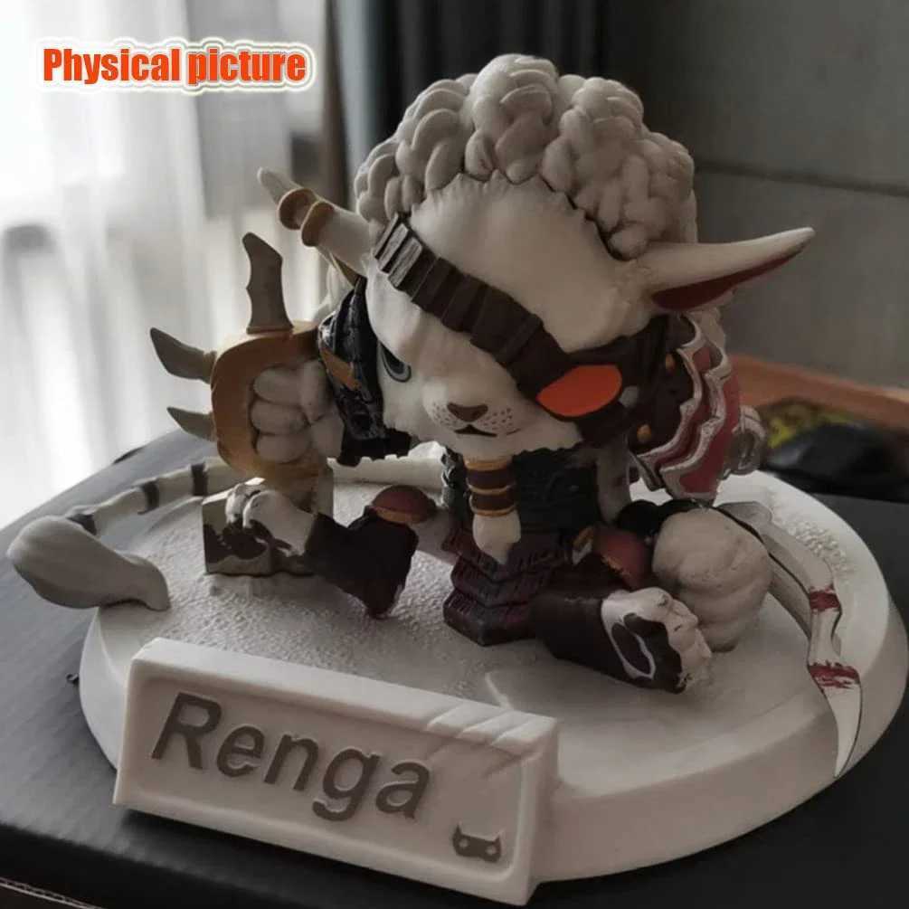 Manga League of Legends Lol Figurka Modelka Lulu Wukong Rengar LeBlanc Figurki Anime PVC Zabawki Dla Dziecie Prezent Na Biurko Kolekcjonersskie 240319