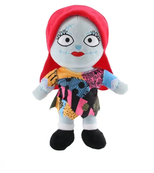 2024 Stuffed Plush Toy Halloween Skeleton Jack Thriller Girlfriend Lisa doll Children's Playmate Home Decoration Boys Girls Birthday Children's Day Christmas