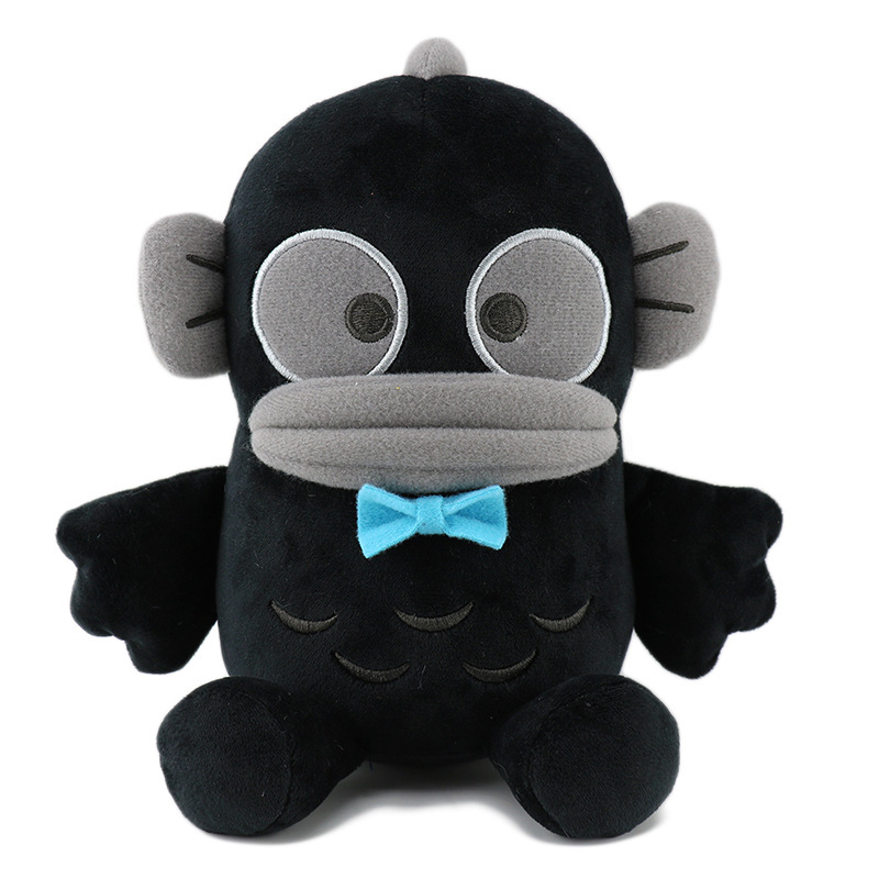 Peluche d'horreur sombre et effrayante, jouets en forme d'animaux, oreiller, décoration de maison, 5 styles, 20cm, envoyés par mer, vente en gros, 2024