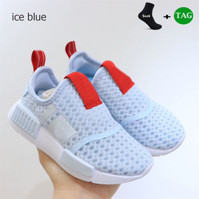 Kinderen NMDs 360 jongen loopschoenen meisje 360s jeugd kind designer sneakers zwart wit jongens sporttrainers meisjes laag plat School Outdoor zuigelingen Recreatie babyschoen 22-35