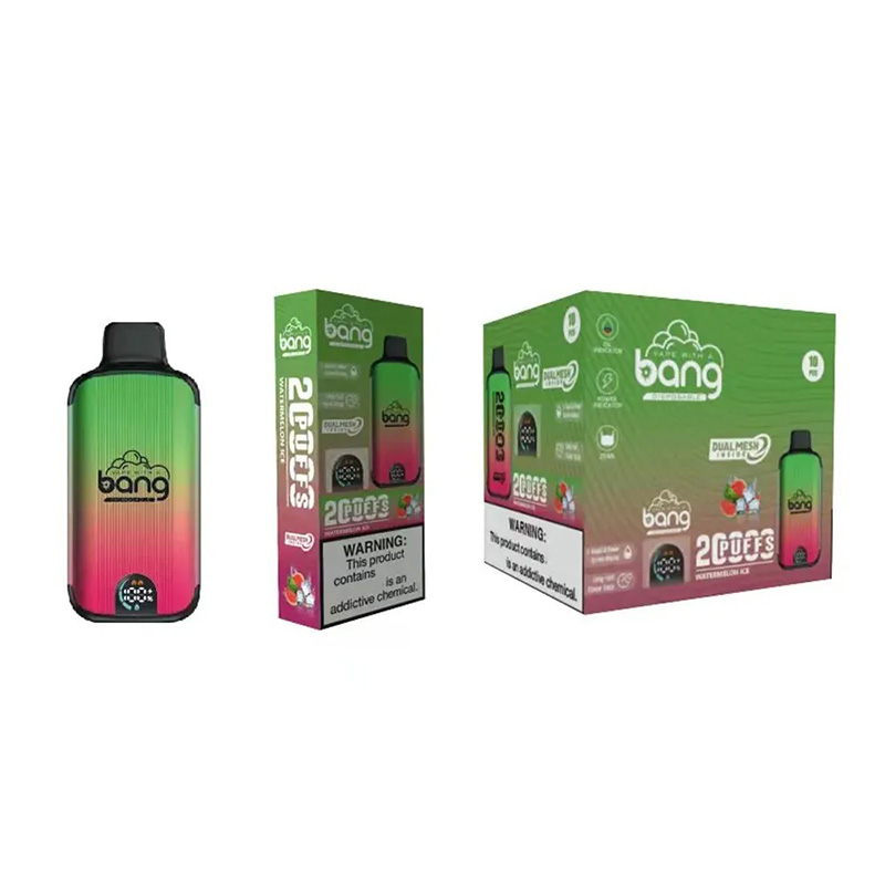 Originele Bang 20000 Rookwolken 20k bladerdeeg 20000 Smart Screen Elektronische Sigaretten Vape Wegwerp 0% 2% 3% 5% 25 ml Voorgevulde Pod 650mAh Oplaadbare Batterij Vaper bladerdeeg 20k