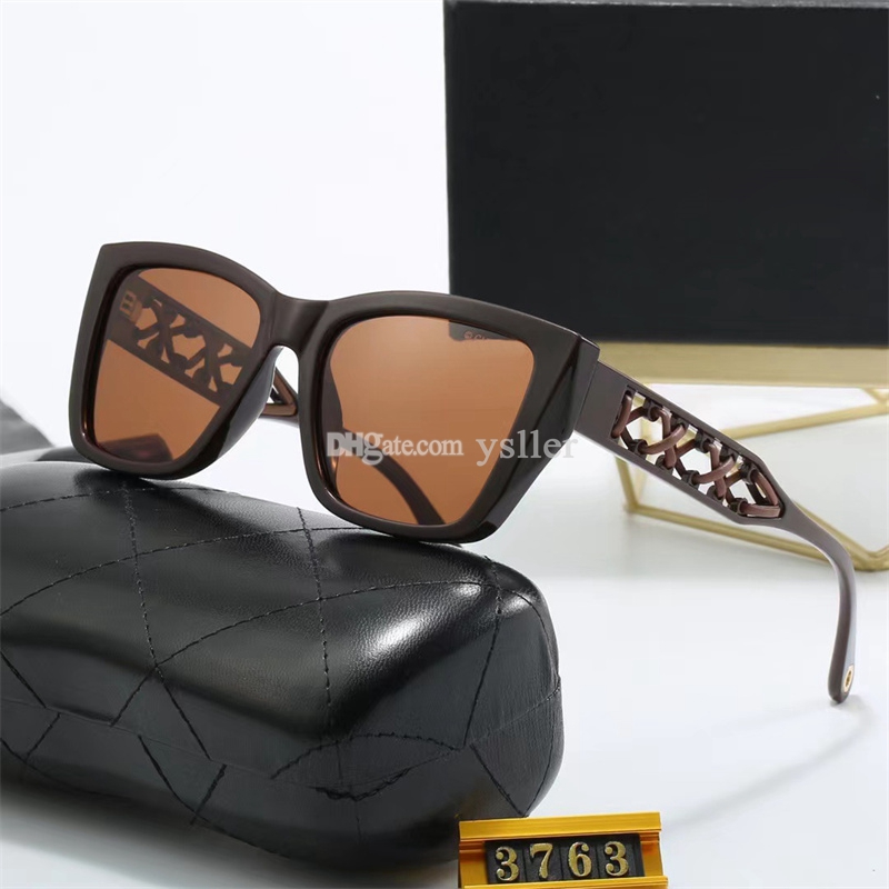Modische Luxus-Designer-Sonnenbrillen für Damen und Herren, gleiche Sonnenbrillen wie Lisa Triomphe, Strand-Straßenfoto, kleine Sonnenbrillen