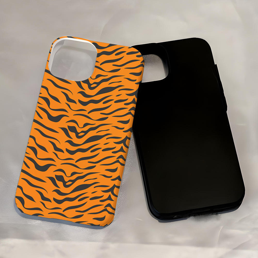 CASEiST Fashion 2 in 1 Hybrid Leopard Design Heavy Duty Dual Layer Cheetah Zebra Tiger Custom Print Phone Case Cover For Apple iPhone 15 14 13 12 11 Pro Max XS XR 8 7 Plus