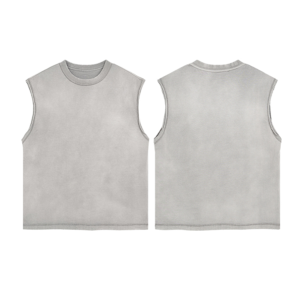 Loose Tee Men Women 2024 T-shirt Vintage Tops Vest Tank