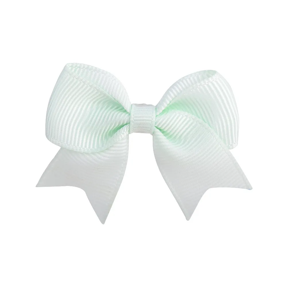 Baby Girls Bowknot Grosgrain Hairpins Kids Ribbon Bows With Alligator Clips Children Hair Accessories Toddler Bow Barrette