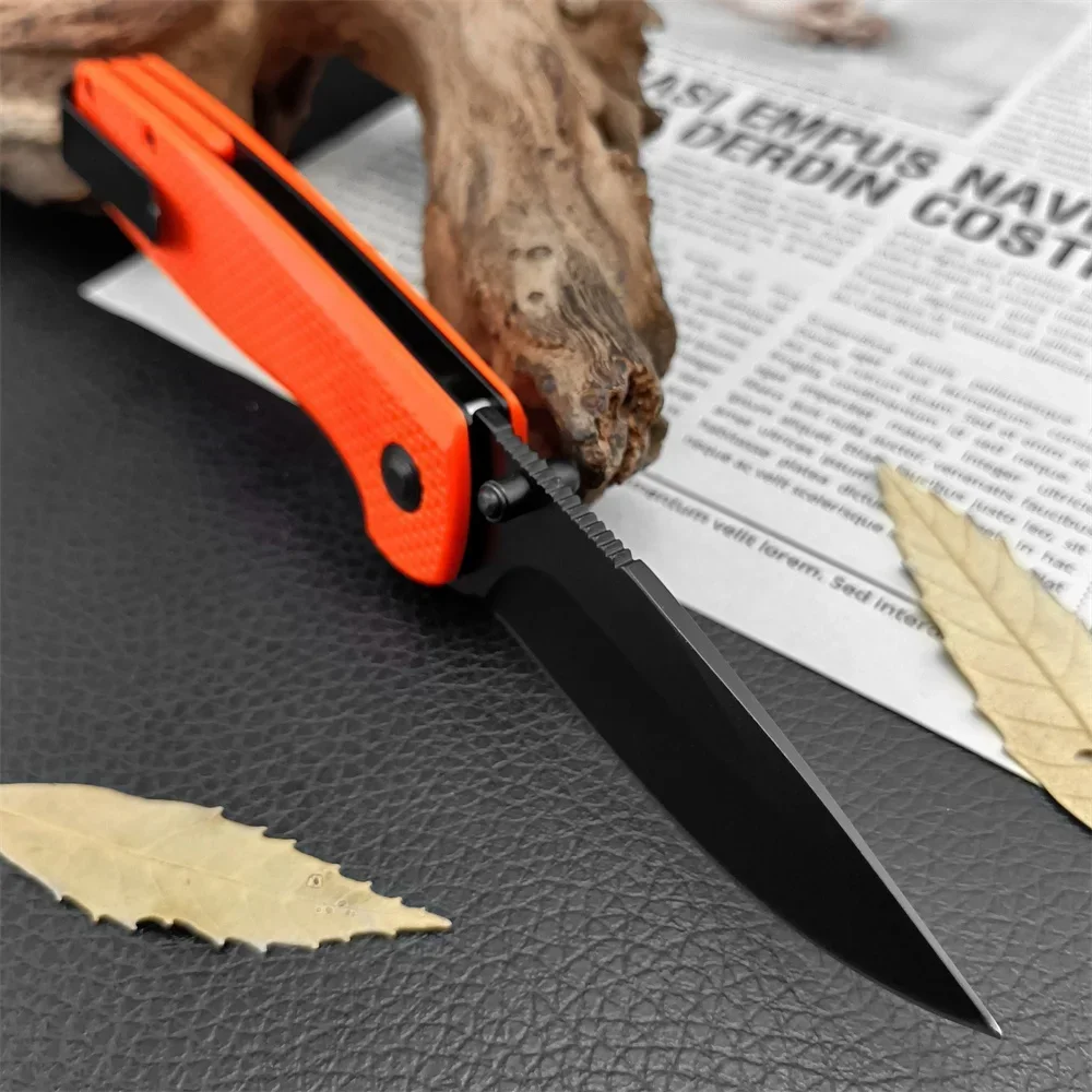 Novelty Outdoor Folding Knife 440C Stainless Steel Nylon Glass Fibre Handle Everyday Carry Tactical Camping Self Defense Survival Knives 3300 15535 3400