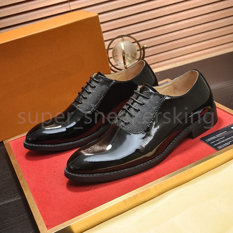 Nouveaux hommes mocassins designers chaussures en cuir véritable hommes mode bureau d'affaires travail robe formelle chaussures marque designer fête mariages chaussures plates avec boîte 38-45