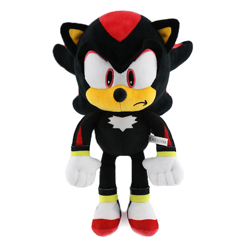 Factory wholesale 5 styles 30cm sonic hedgehog plush toy animation movie surrounding dolls children's favorite gift