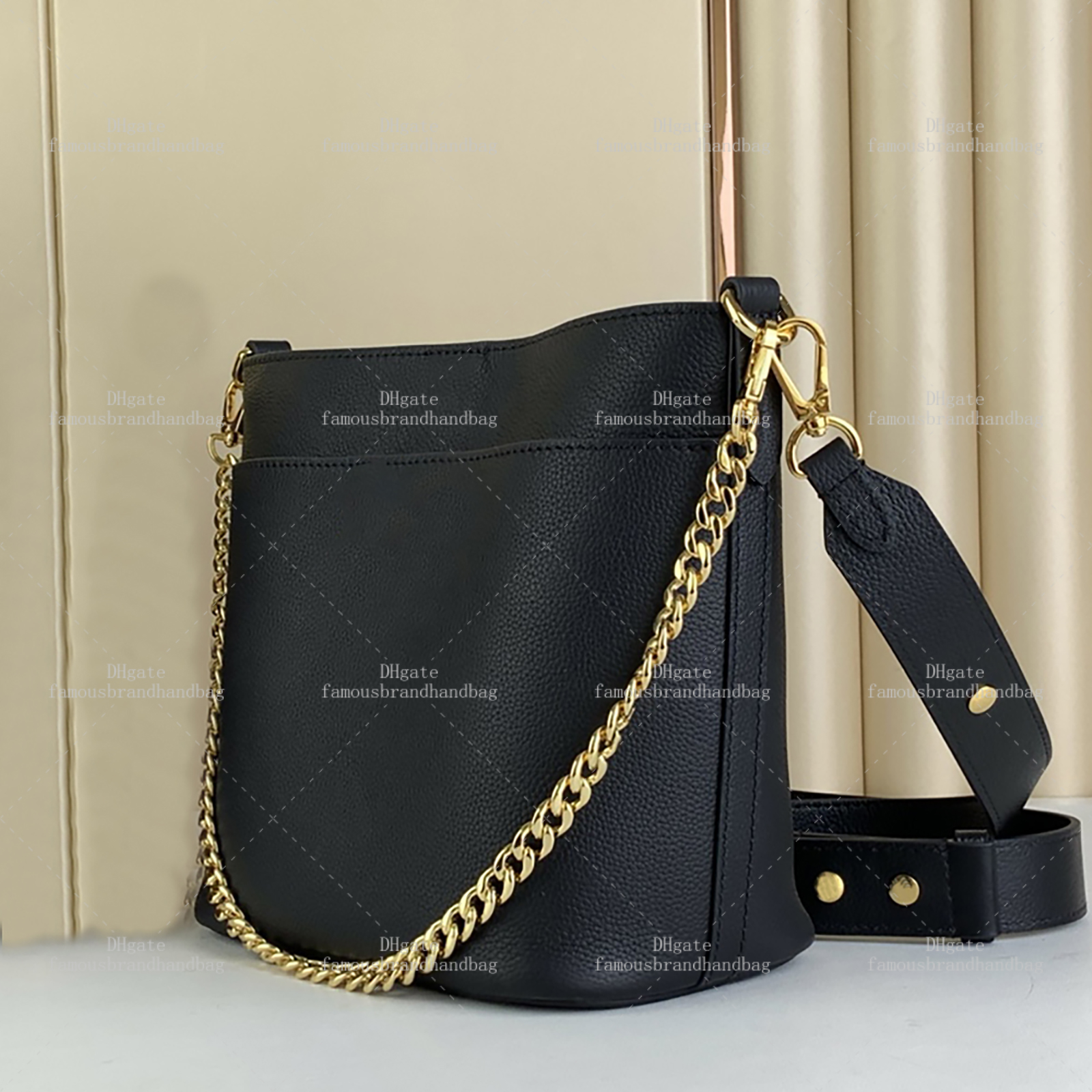 Shoulder Bag Designer Woman Calf Leather Bucket Bag 10A Mirror quality Chain Bag Designer Bag Handbag High Quality With Box L270