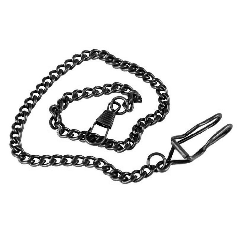 Chaîne de poche unisexe rétro Antique, support de montre, collier, décor de ceinture en Jean, New269f