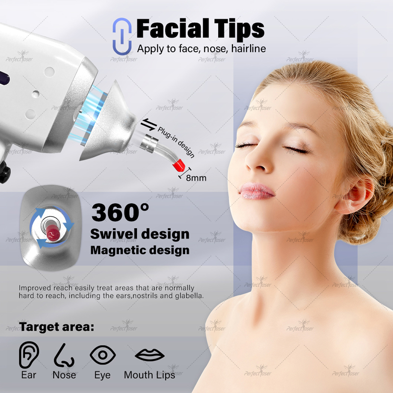 PerfectLaser Bästa laserhårborttagningsmaskin 808 Diode Laser Permanent Fast Body Face Hår Ta bort enheten 755 940 808NM 1064NM CE Godkänd