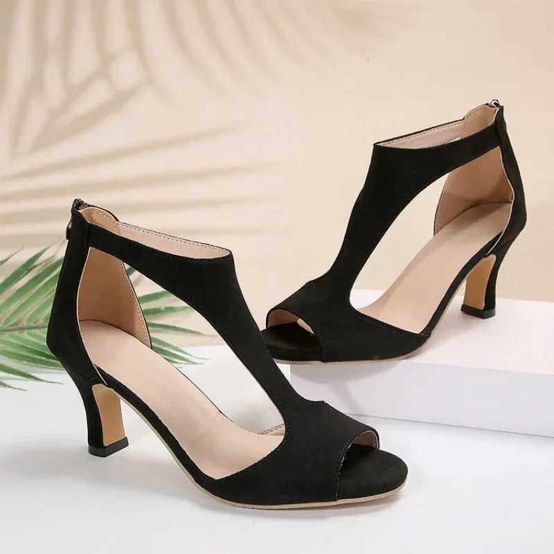 Sandaler 2024 Summer Women Linen Plain Wedge Bohemian Handmade Ladies High Heels Platform Pumpar Solid Color Shoes Female H240325