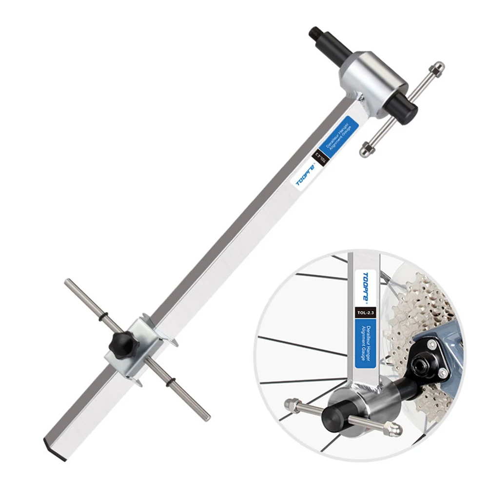 도구 TOOPRE 자전거 후크 고리 정렬 도구 도구 변속기 행거 정렬 도구 전문 자전거 수리 도구 산로드 자전거 휠을위한 자전거 수리 도구