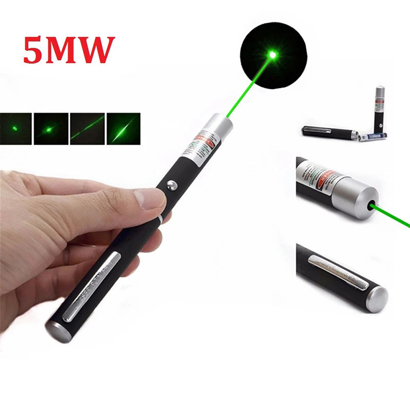 Nieuwe Geweldige Krachtige Groen Blauw Paars Rood Laser Pointer Pen Stylus Beam Light Lights 5mW Professionele High Power Laser 532nm 650nm 405nm