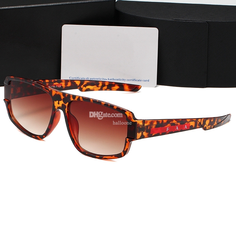 Ontwerper voor heren dames buitenzonwering mode klassiek dame zonnebril voor dames luxe brillen driehoekige handtekening met doos