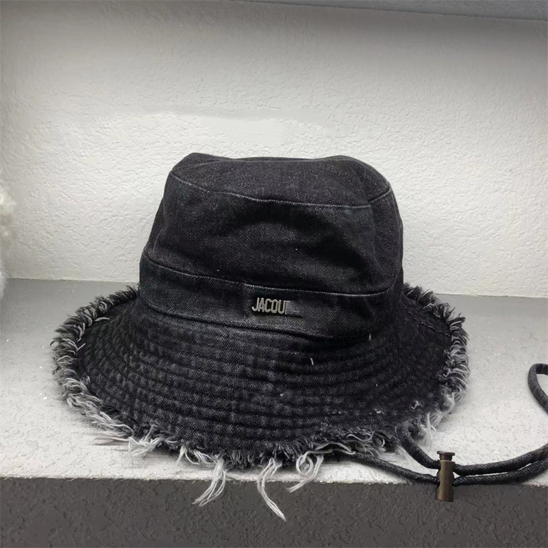 Projektant czapki kubełkowej JCka Casquette Cap Hats szerokie słone bob szerokie czapki Słońce zapobiegają czapce maski Snapback