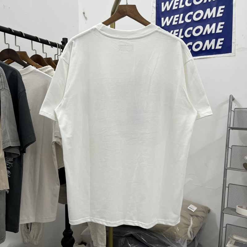 Zware Stof Wit T-shirt Mannen Vrouwen Hoge Kwaliteit Tee Tops Print T-shirts 2024ss