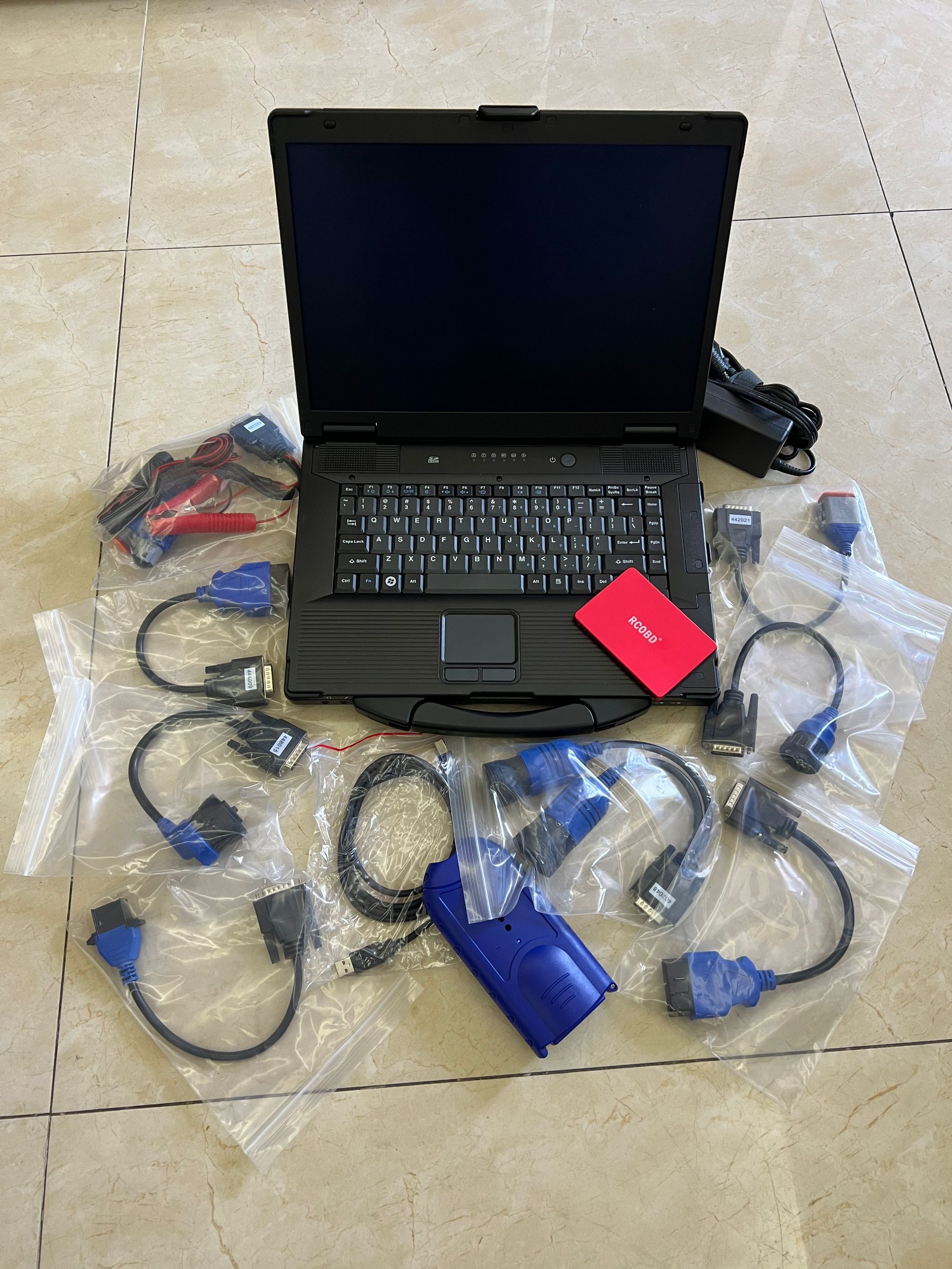 i5 8g cf52 Laptop für nexi125032 USB Link Komplettset Diesel-LKW-Diagnosescanner-Tool