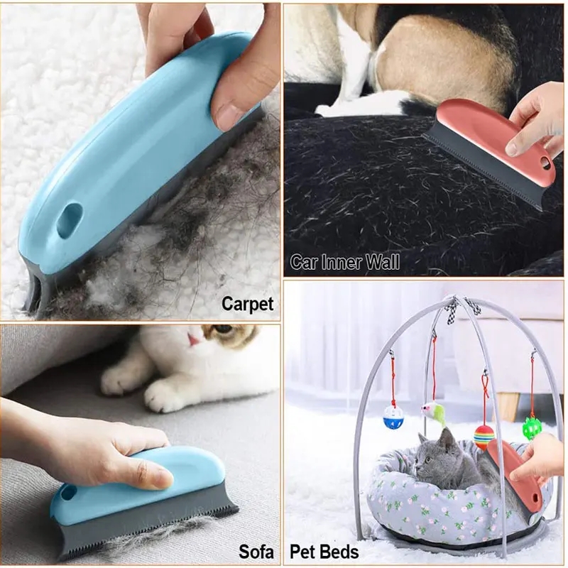 Pet Hair Remover Brush Dog Cat Efficient Removal Brush Sofa Carpets Clothes Pet Beds Cleaning Multifunctional Household Fur Remover YFA2039