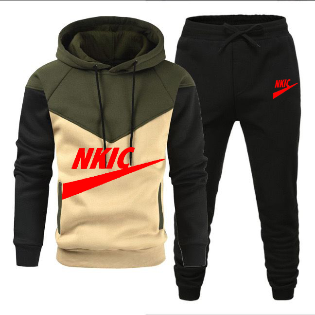 Men's Hooded Sweatshirts and Men Pants Casual Men's Tracksuit Sportswear Autumn Winter Men Suit Men's Clothing Leisure Sets