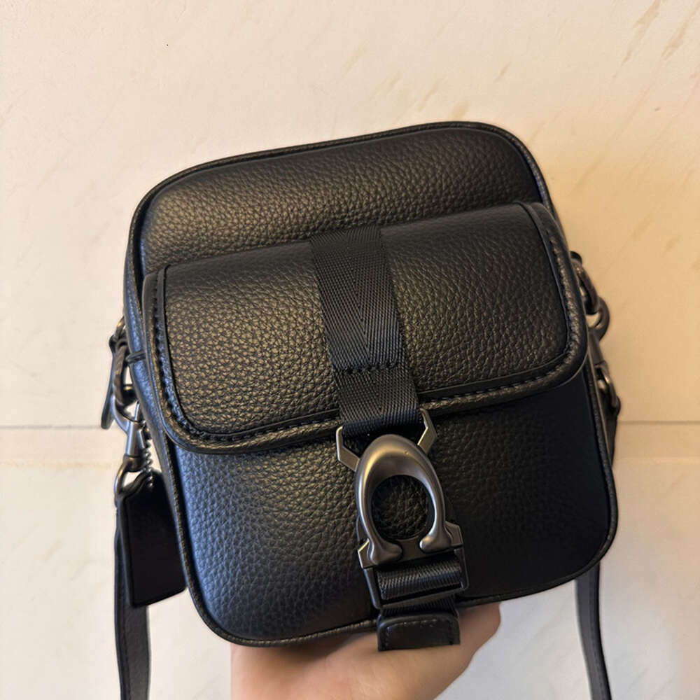 Bolsa de ombro explosiva de luxo de alta qualidade nova clássica bolsa de telefone Beck Litchi Padrão Busins de couro genuíno casual bolsa crossbody de um ombro