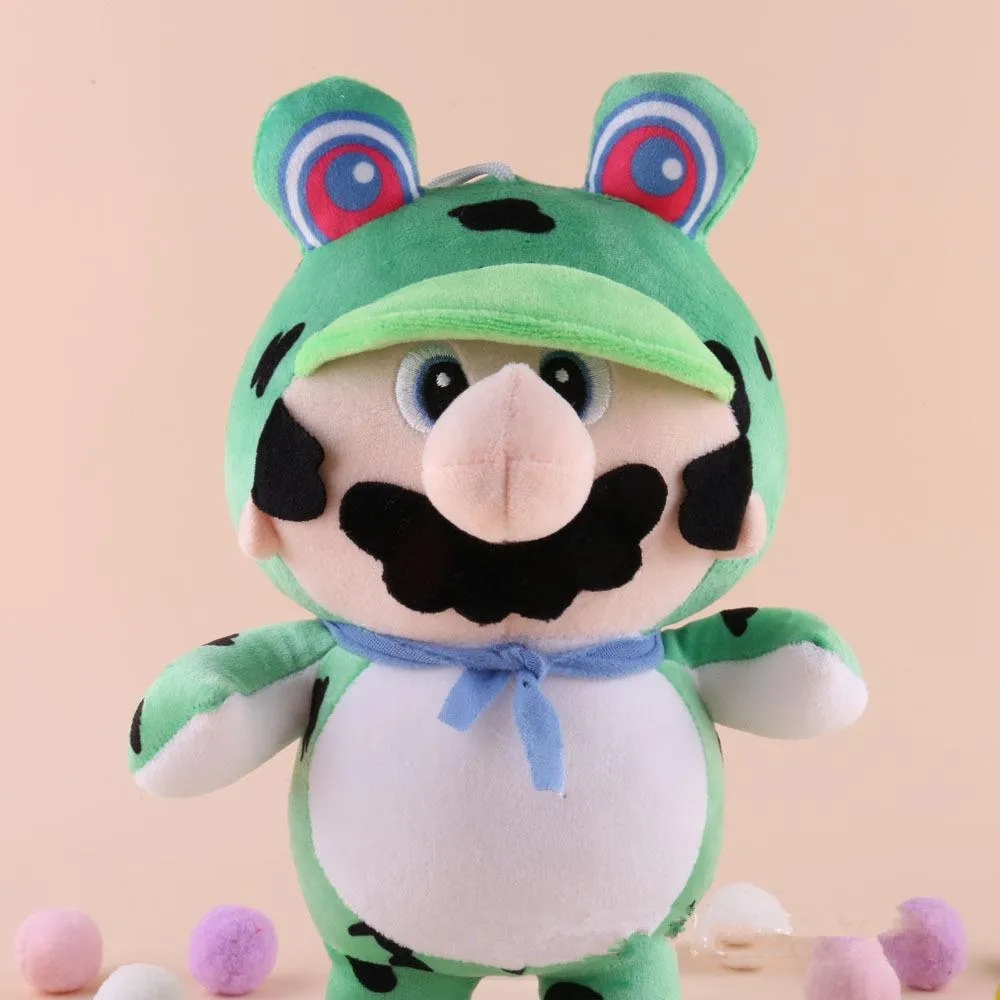 2024 grossist Mary the Frog Plush Toy Children's Game Playmate Holiday Gift Doll Machine Priser 25 cm