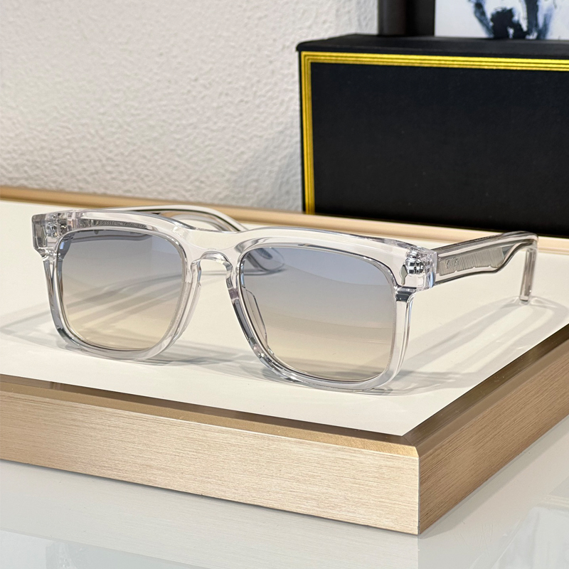 Luxus-Designer-Sonnenbrille für Herren und Damen, Herren und Damen, WESLEY-Stil, berühmte Marke, Acetatrahmen, OEM-ODM-Sonnenbrille, Retro-Brille, Originalqualität, mit Originaletui