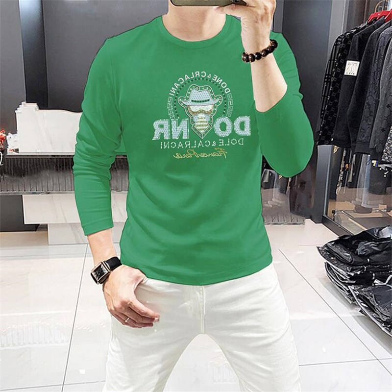 2024 Mens Mulheres Designers Camisetas Soltas Tees Marcas de Moda Tops Homem Casual T-shirt Luxurys Roupas Rua Manga Longa Roupas Tamanho M-4XL